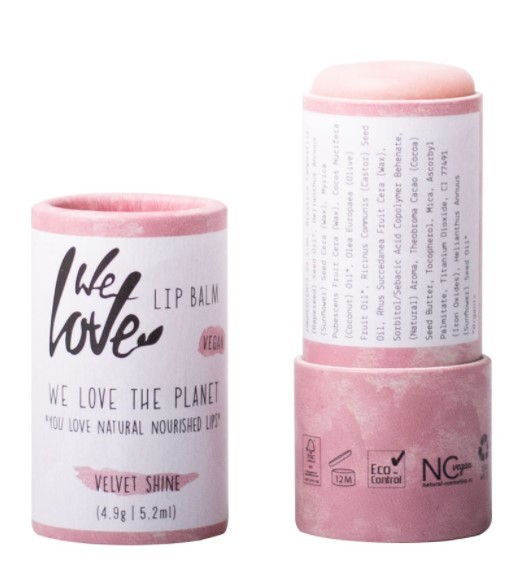 We Love The Planet Lip Balm Velvet Shine 4.9g