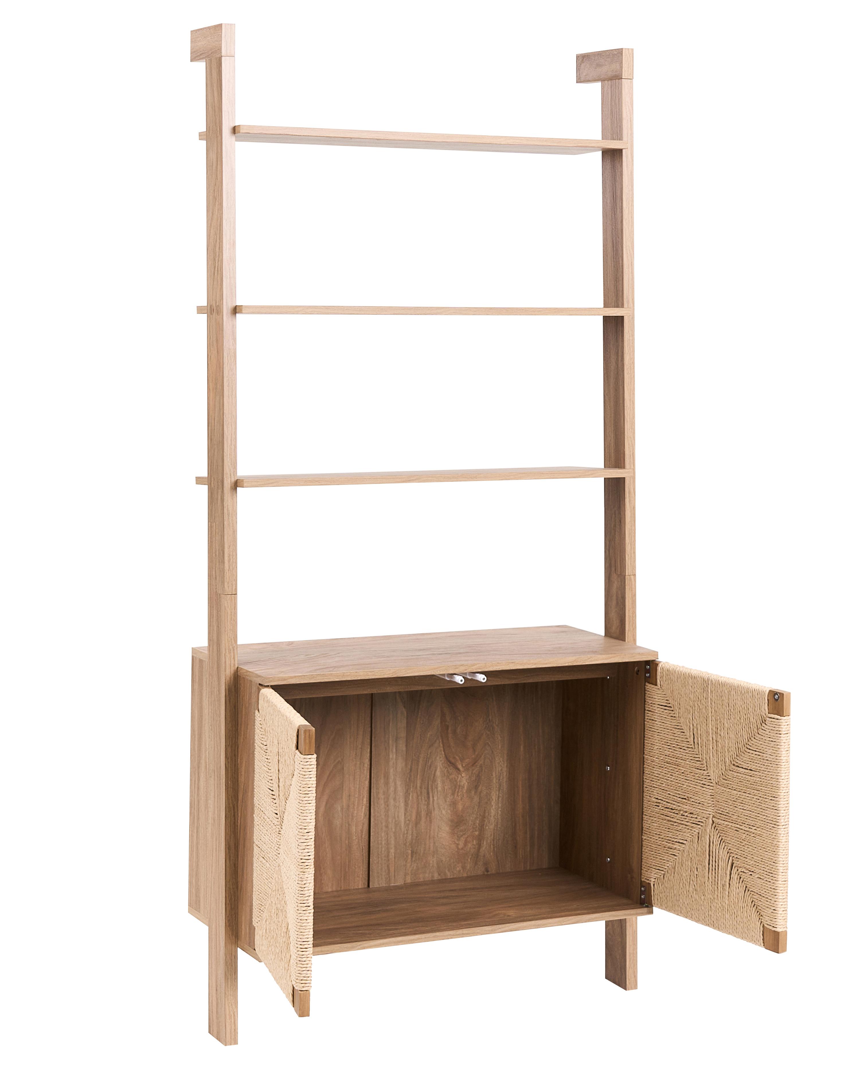 Boekenkast BONDI 181 cm Lichtbruin