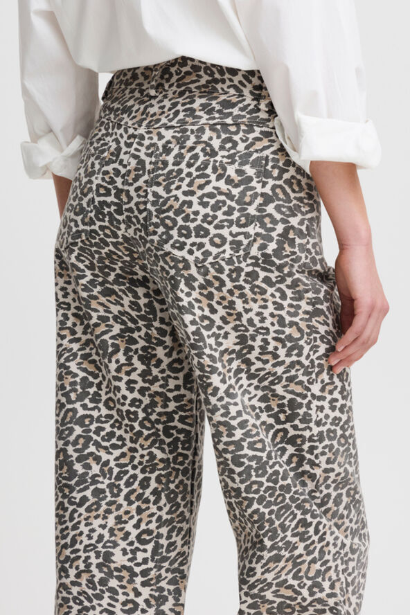 ICHI IXJILLA PA Cornstalk leo print