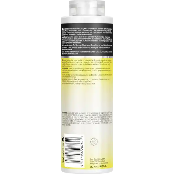go blonder aufhellender Conditioner