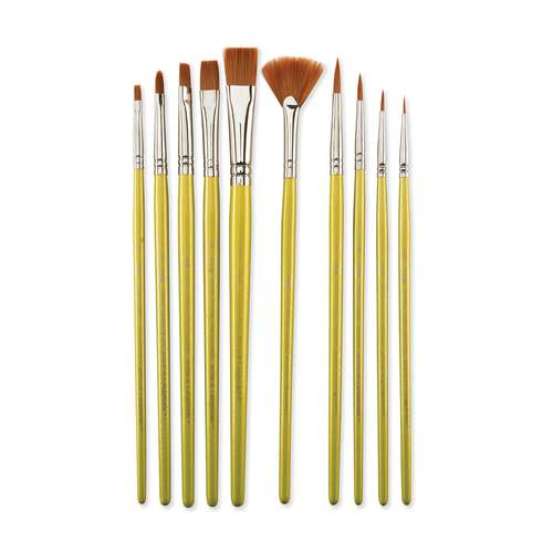 Royal & Langnickel® Brown Taklon Pinselset RSET-9542
