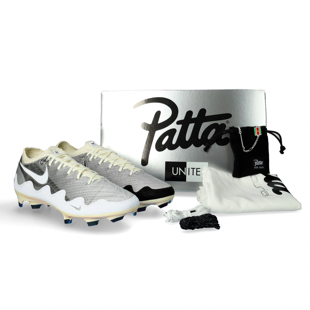 Chuteira Nike Air Zoom Mercurial Vapor 16 Elite FG x Patta Unite