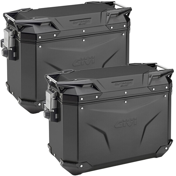 Givi - Paire de valises latérales Trekker Outback Evo 48 Noir