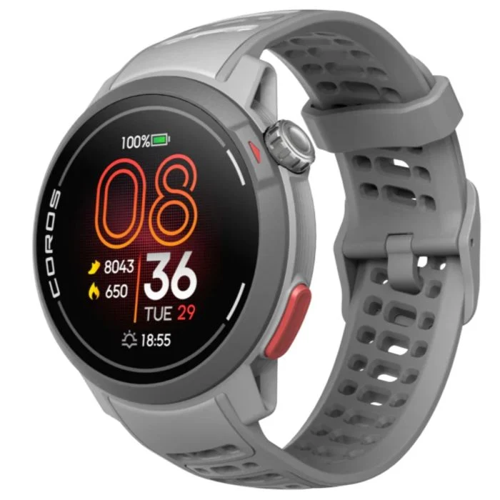 Coros Unisex Ure Pace Pro (Silicone Band) Grå