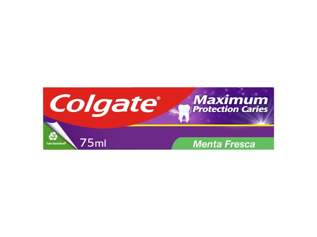 PASTA DE DENTES MAXIMUM PROTECTION CÁRIES COLGATE 75ML