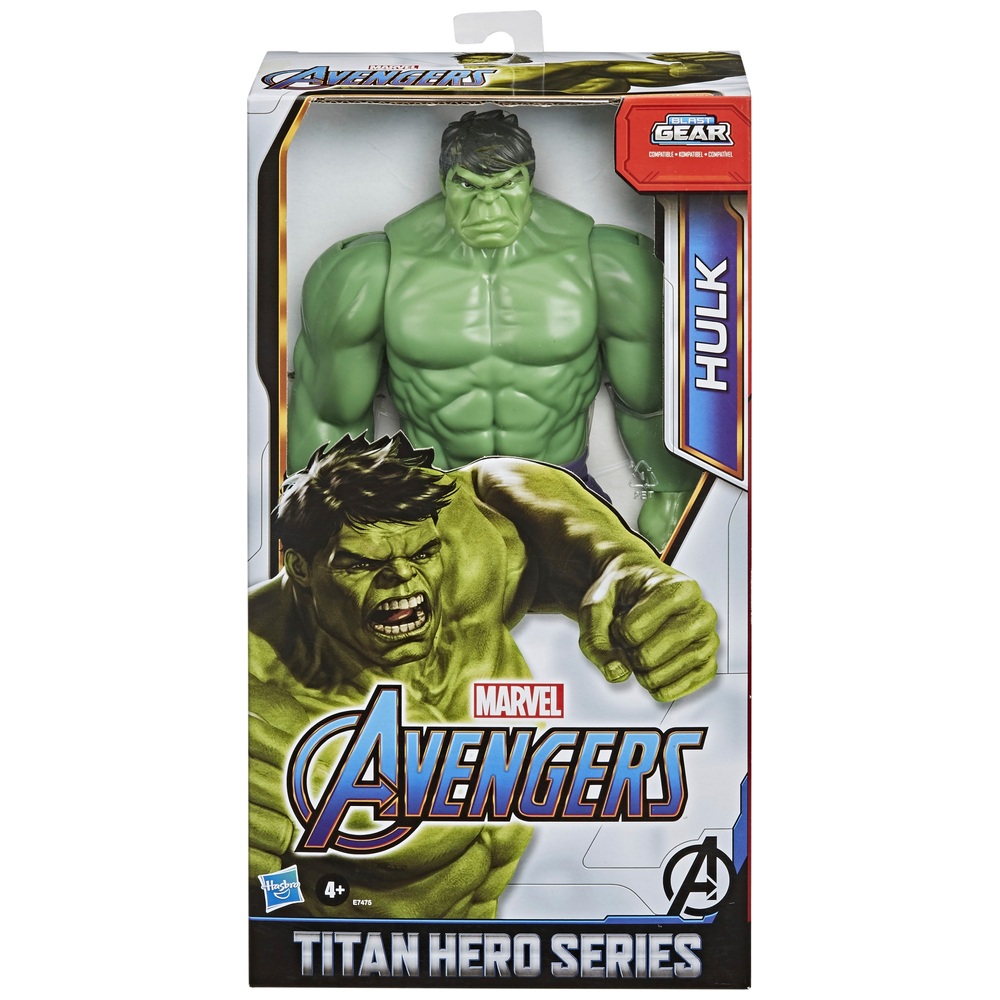Marvel Avengers Titan Hero Series Blast Gear Deluxe Hulk Actionfigur