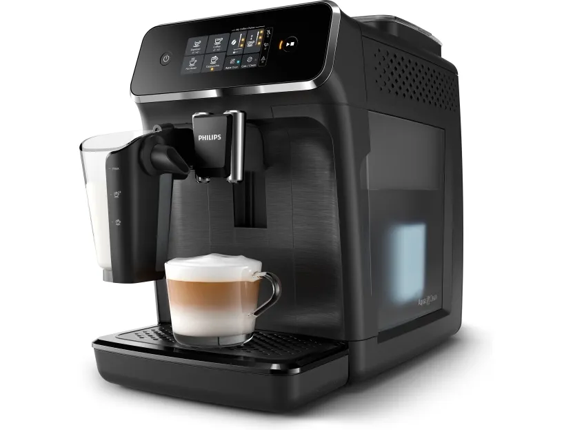 Philips Series 2200 EP2230 - Automatisk kaffemaskine med mælkeskummer - 15 bar - matsort