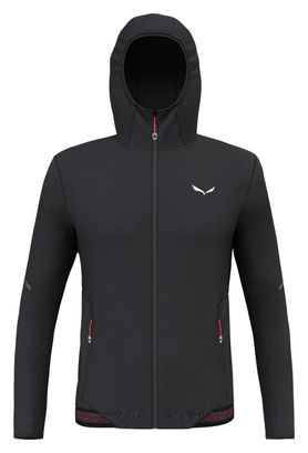 Polaire à Capuche Salewa Pedroc Polarlite Hooded Noir