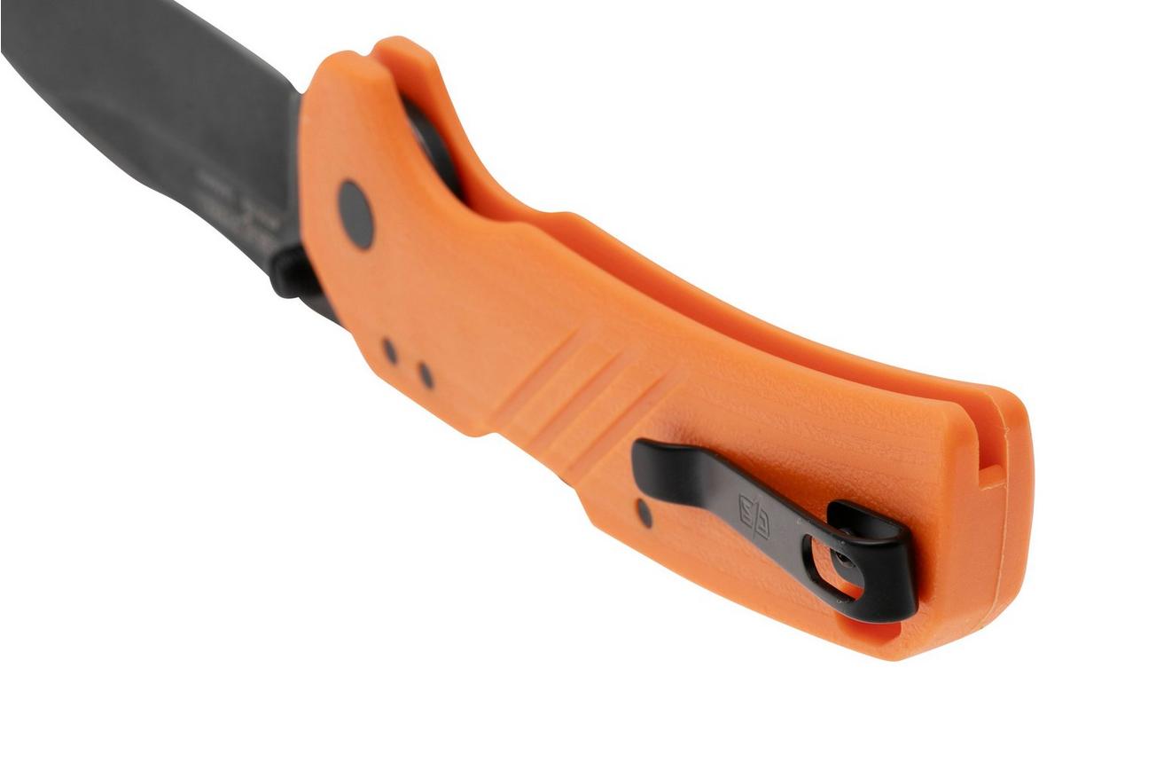Cold Steel Engage Clip Point FL-30DPLD-BO, Blackwashed 4116SS, Orange GFN, zakmes