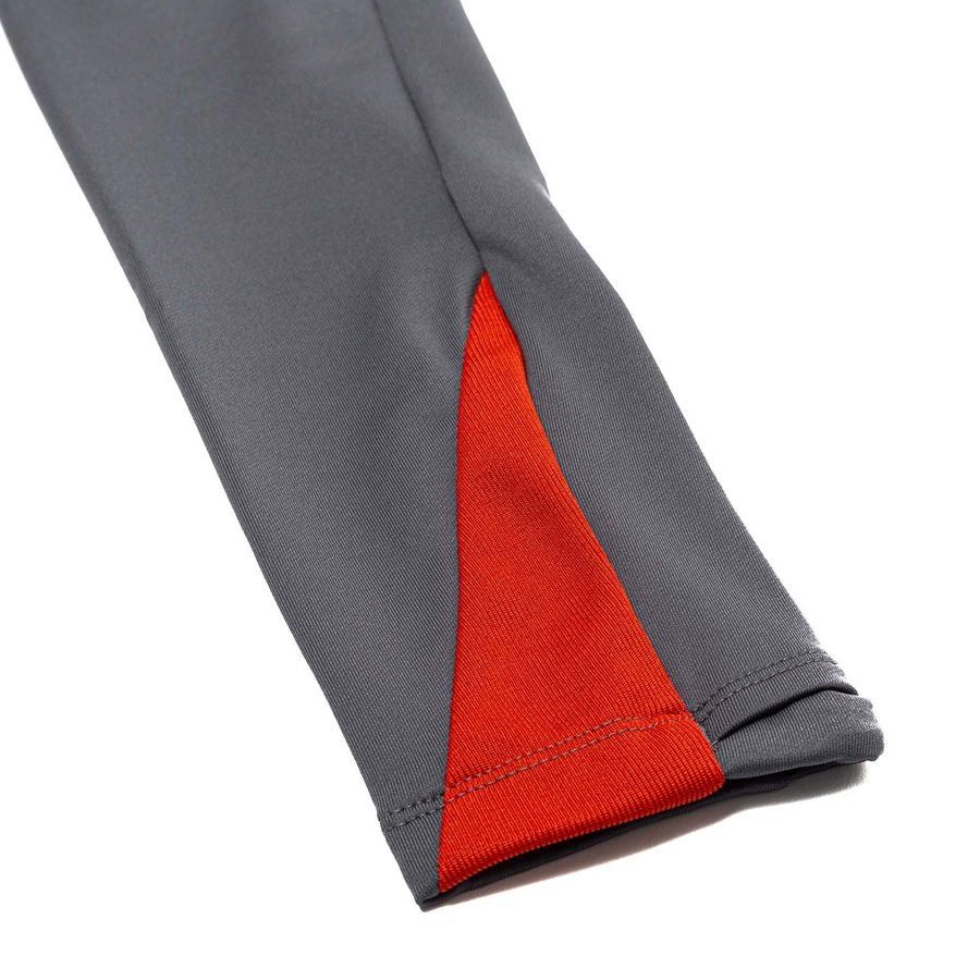 Nike Maillot d'Entraînement Dri-FIT Strike Drill - Gris/Rouge/Blanc