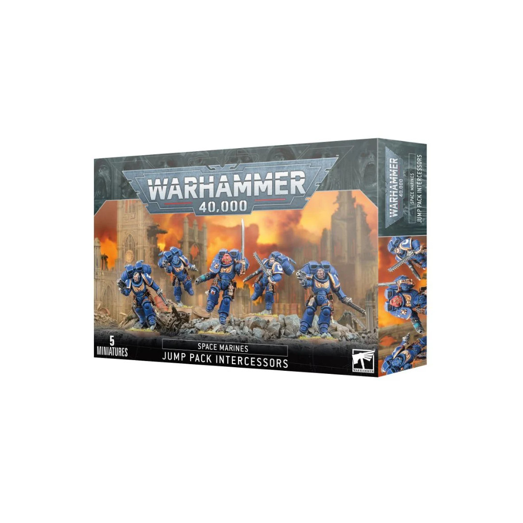 W40K : Adeptus Astartes - Intercessors avec Réacteurs Dorsaux