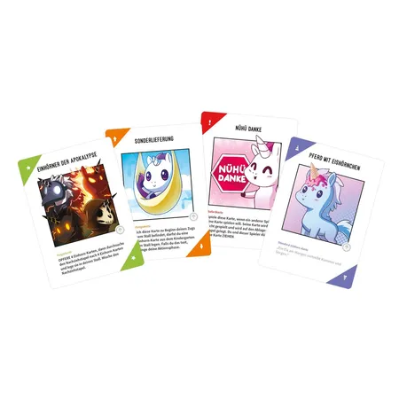 Asmodee Unstable Games Unstable Unicorns - Regenbogen-Apokalypse Erweiterungsset