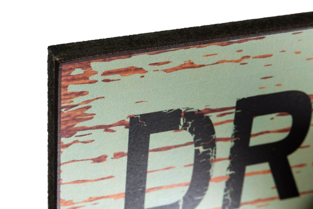 Holzschild - Dreams big - 40x10 cm