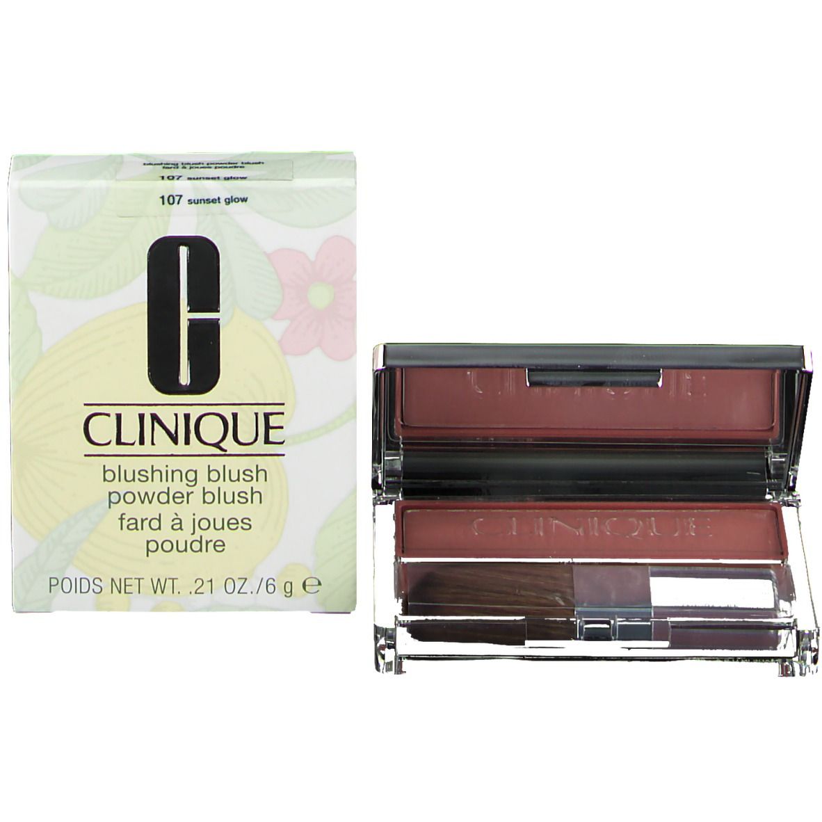 CLINIQUE Blushing Blush Powder Blush Sunset Glow
