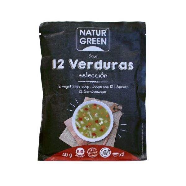 Naturgreen Sopa de 12 Vegetais 40g