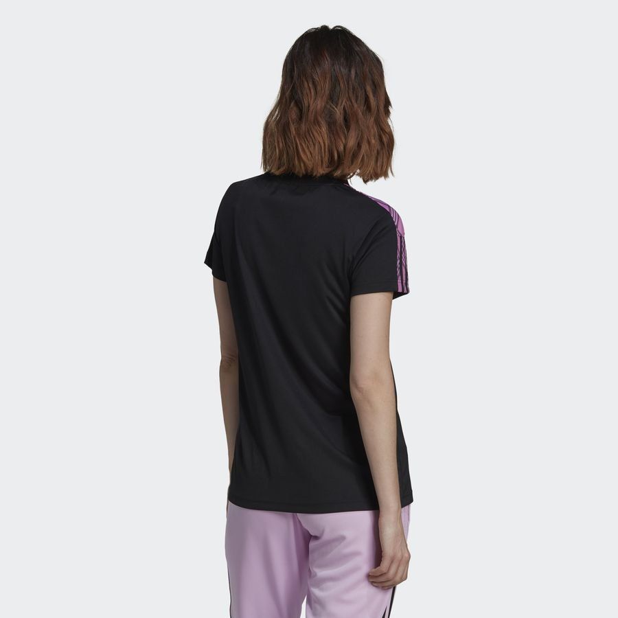 adidas T-shirt d'Entraînement Tiro - Noir/Rose Femme