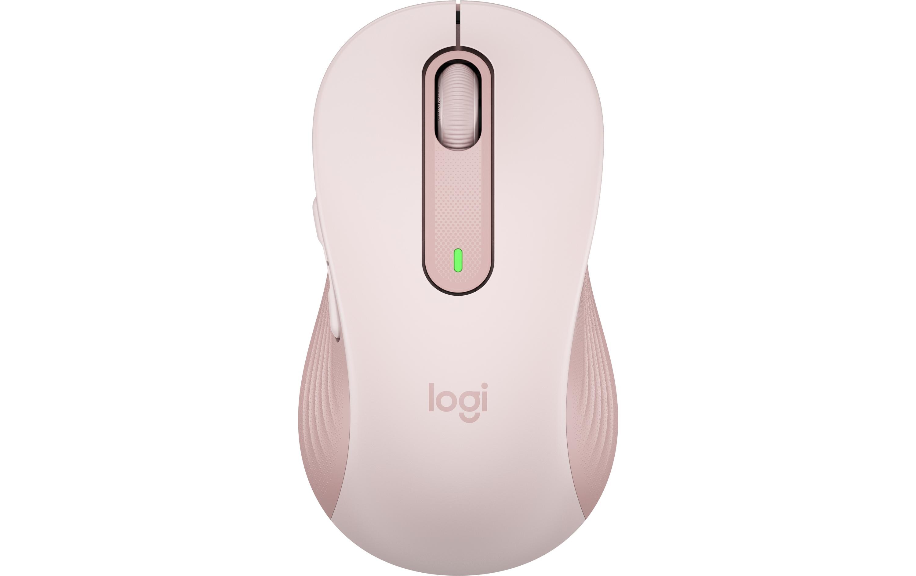 Maus Signature M650 L RosaPräzise Wireless-Maus mit «Logitech SilentTouch»-Technologie