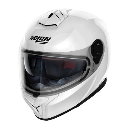 Casque Nolan N80-8 - CLASSIC N-COM - Blanc / Blanc