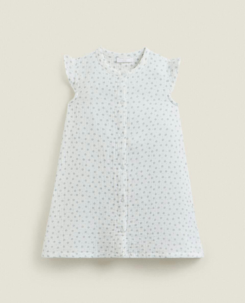 VESTIDO MINI COM ESTAMPA FLORAL