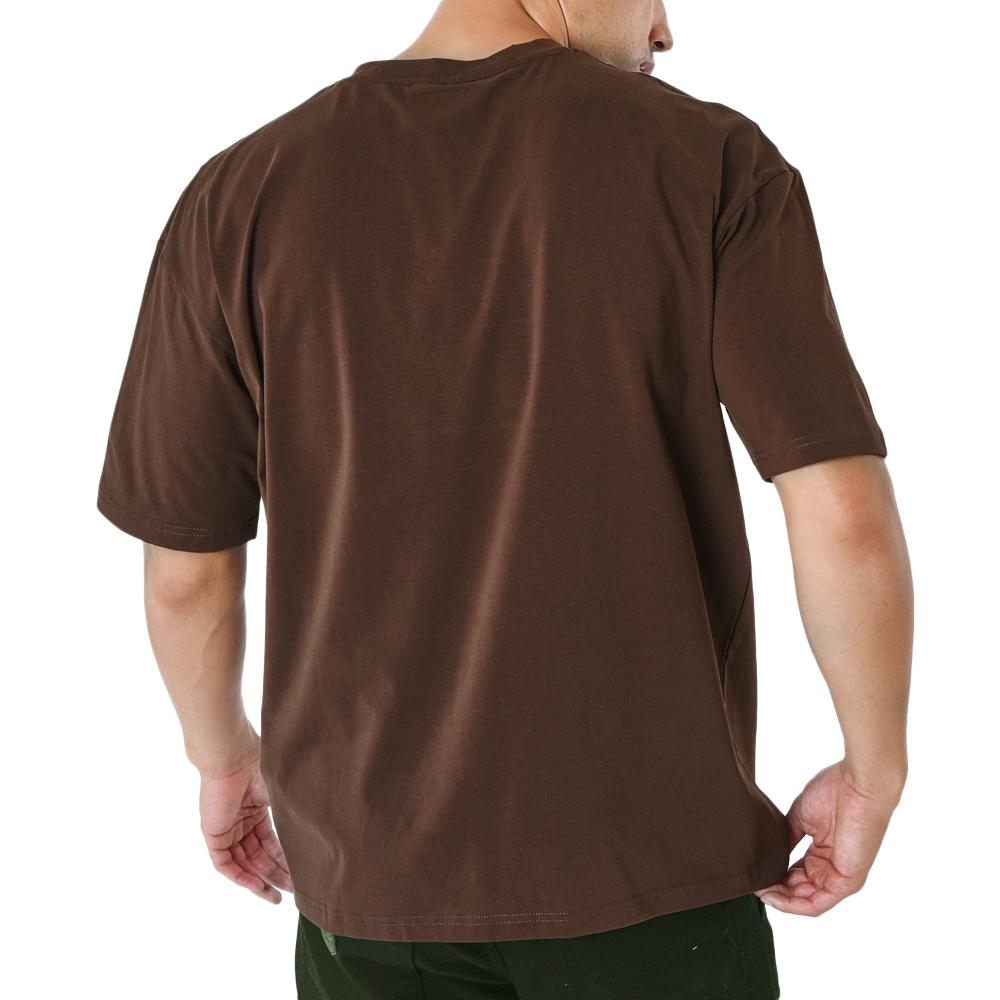Project X Paris T-shirt Marron Homme Project X Paris Broderie Logo
