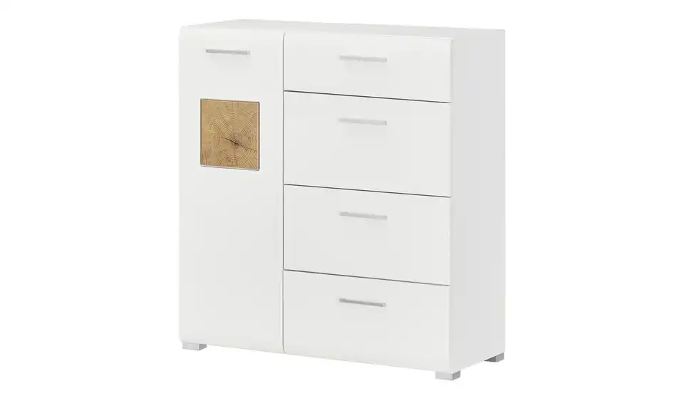 Kommode  Fun Plus Weiß, matt 100 cm