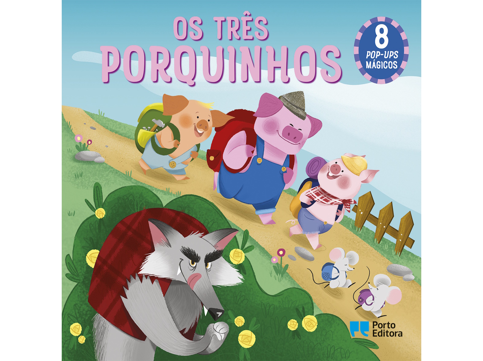OS TRÊS PORQUINHOS - COM 8 POP-UPS MÁGICOS
