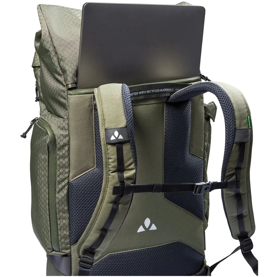 Vaude Cyclist Pack - Rucksack 15.6 53 cm khaki