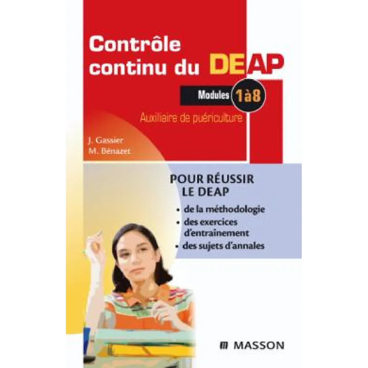 Contrôle continu du DEAP, modules 1 à 8 : auxiliaire de puériculture · Occasion
