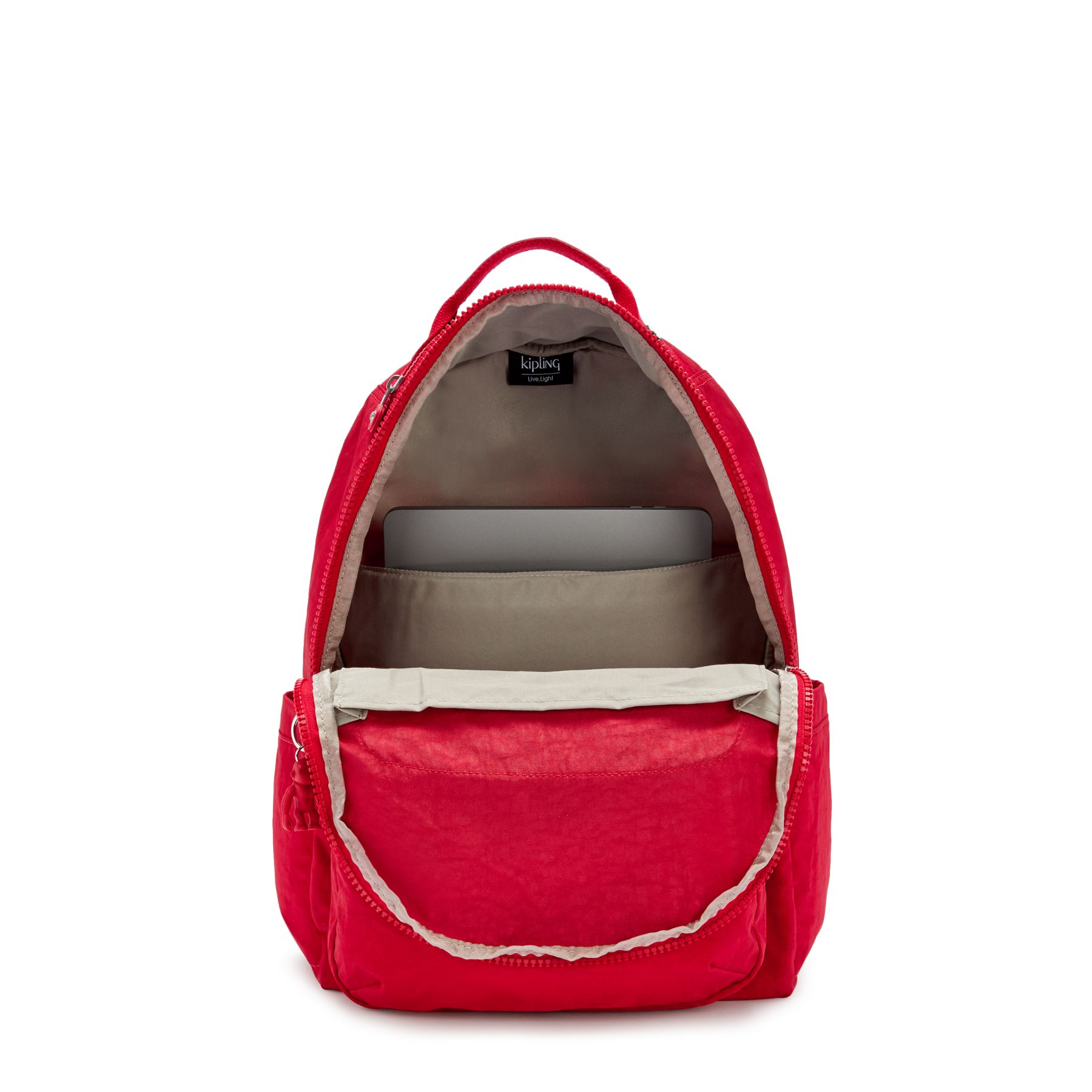 SEOUL Grand Sac à Dos Avec Protection Pour Ordinateur Portable - Red Rouge