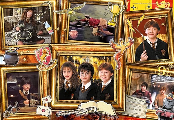 Harry Potter Puslespil - Color - Clementoni - 180 Brikker