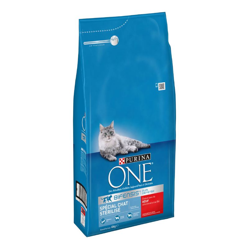 PURINA ONE Chat Stérilisé au bœuf à prix discount sur bitiba.fr