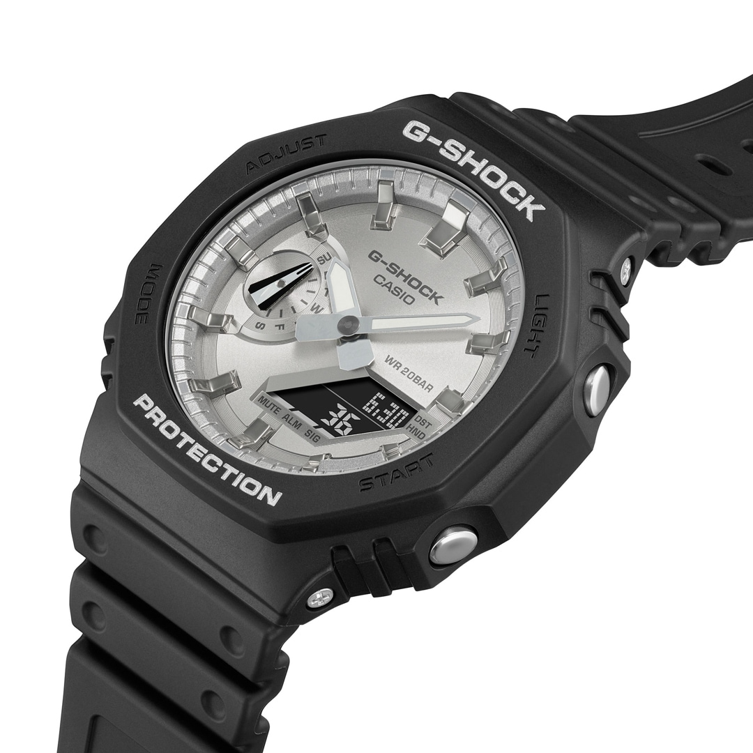 Casio G-Shock Classic Schwarz / Silbrig