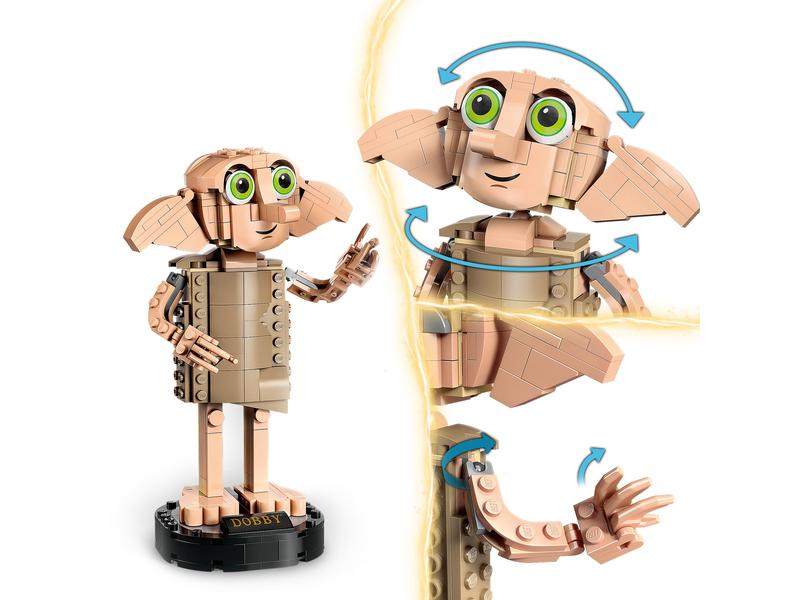 LEGO® Harry Potter Dobby der Hauself 76421 Wizarding World – Modell zum Sammeln, Bauen und Ausstellen
