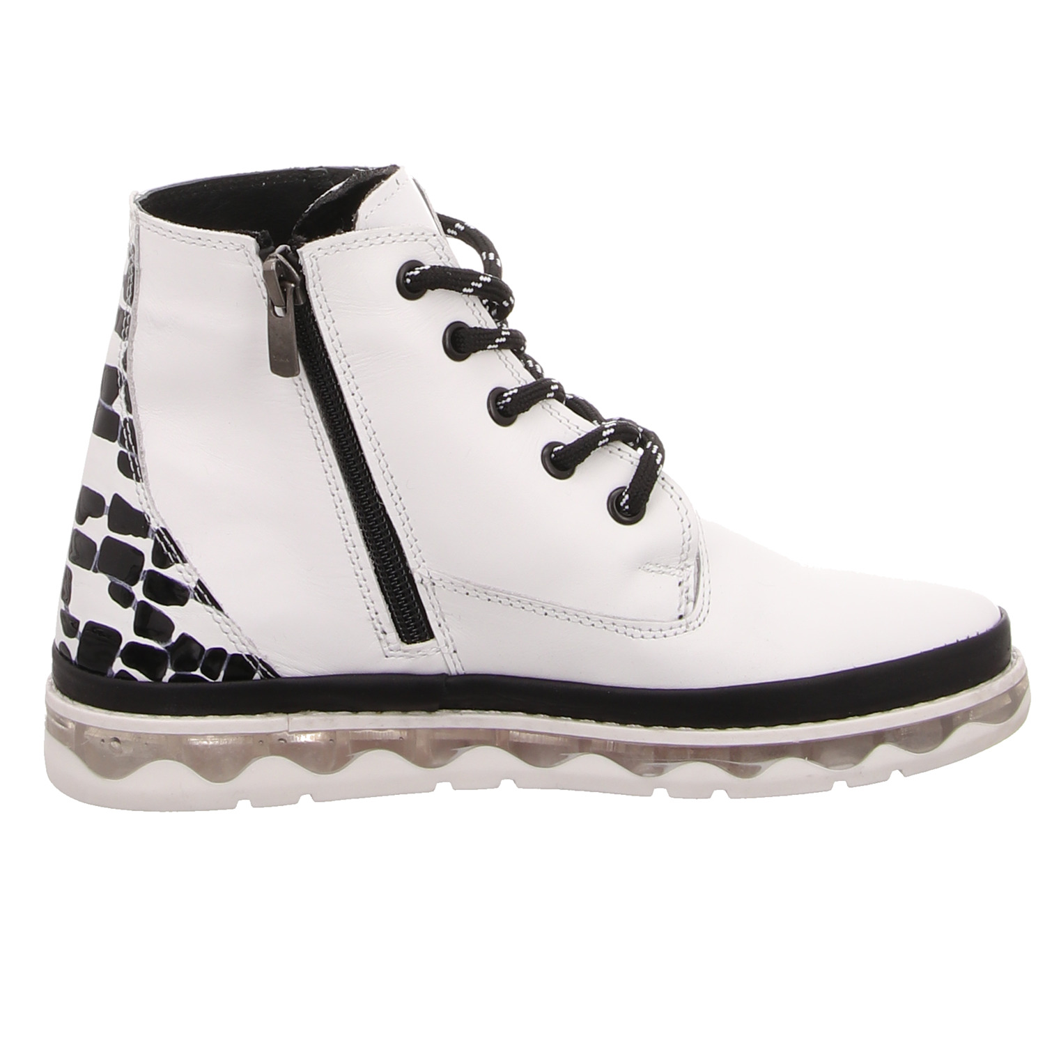 2 GO Shoe Knöchelschuh weiß weiss/weiss kombi
