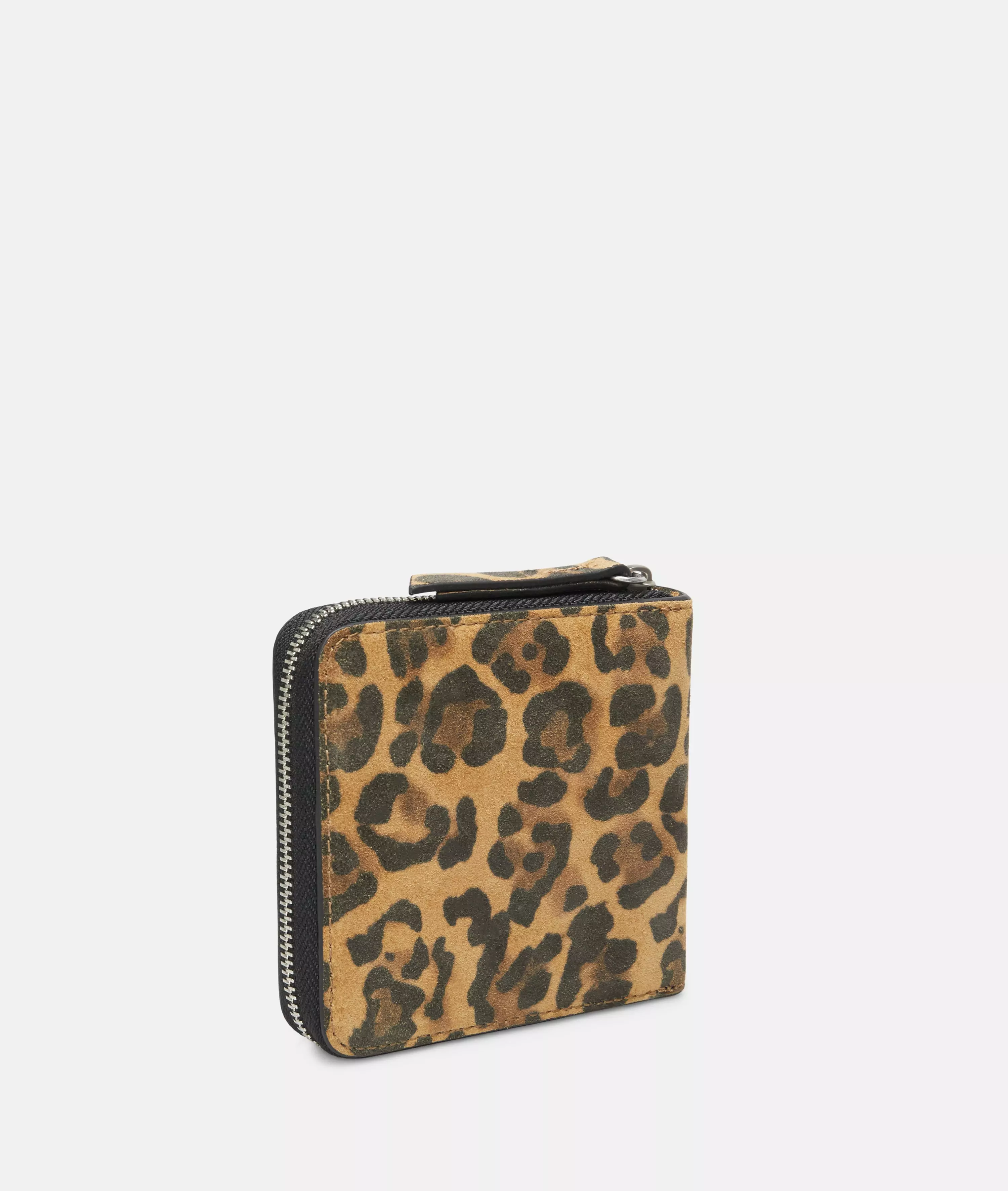 Leo Liana purse M Spacious wallet with leo print