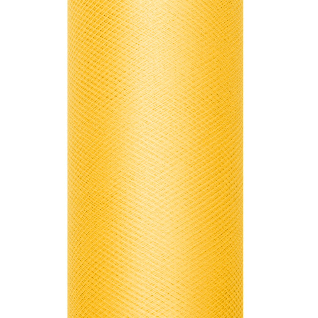 Gele Tule Rol 15cm 9m