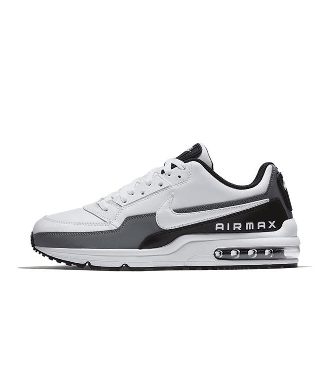 NIKE AIR MAX LTD 3 MENS SHOE  687977-105 WHITE-WHITE-BLACK-COOL-GREY