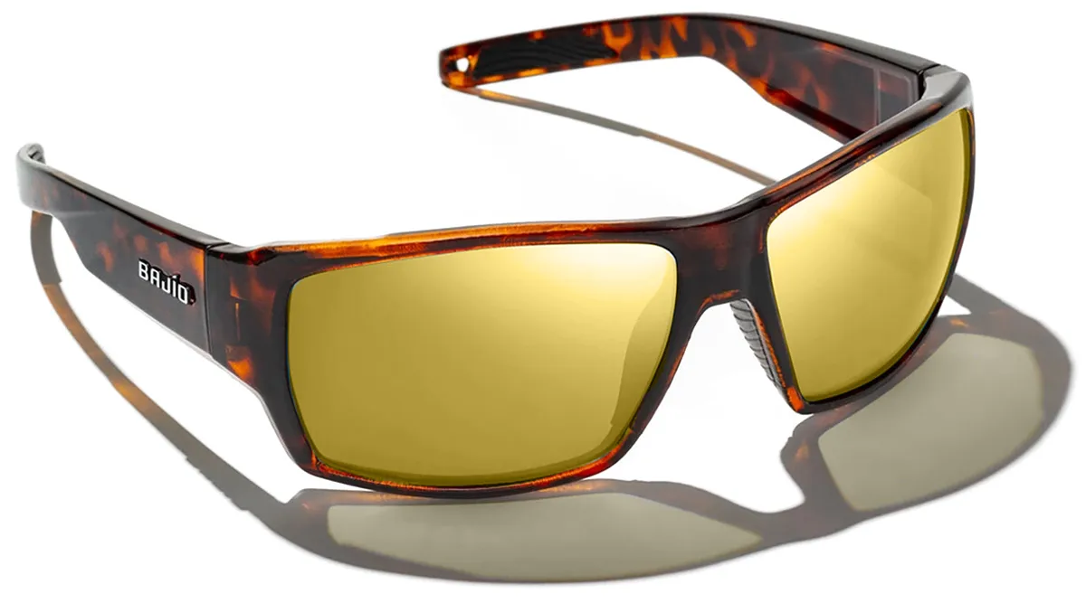Bajio Bajio Vega Dark Tort Matte Yellow Glass Solbriller