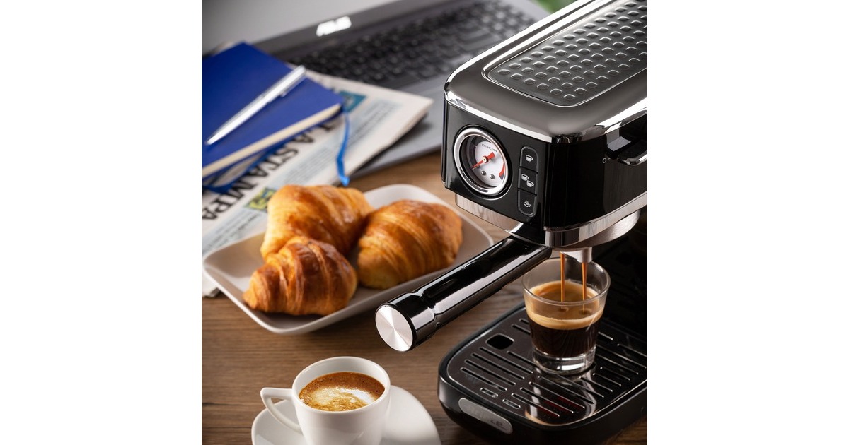 ArieteModerna Espresso Slim 1381/12 espressomachine  (Zwart)