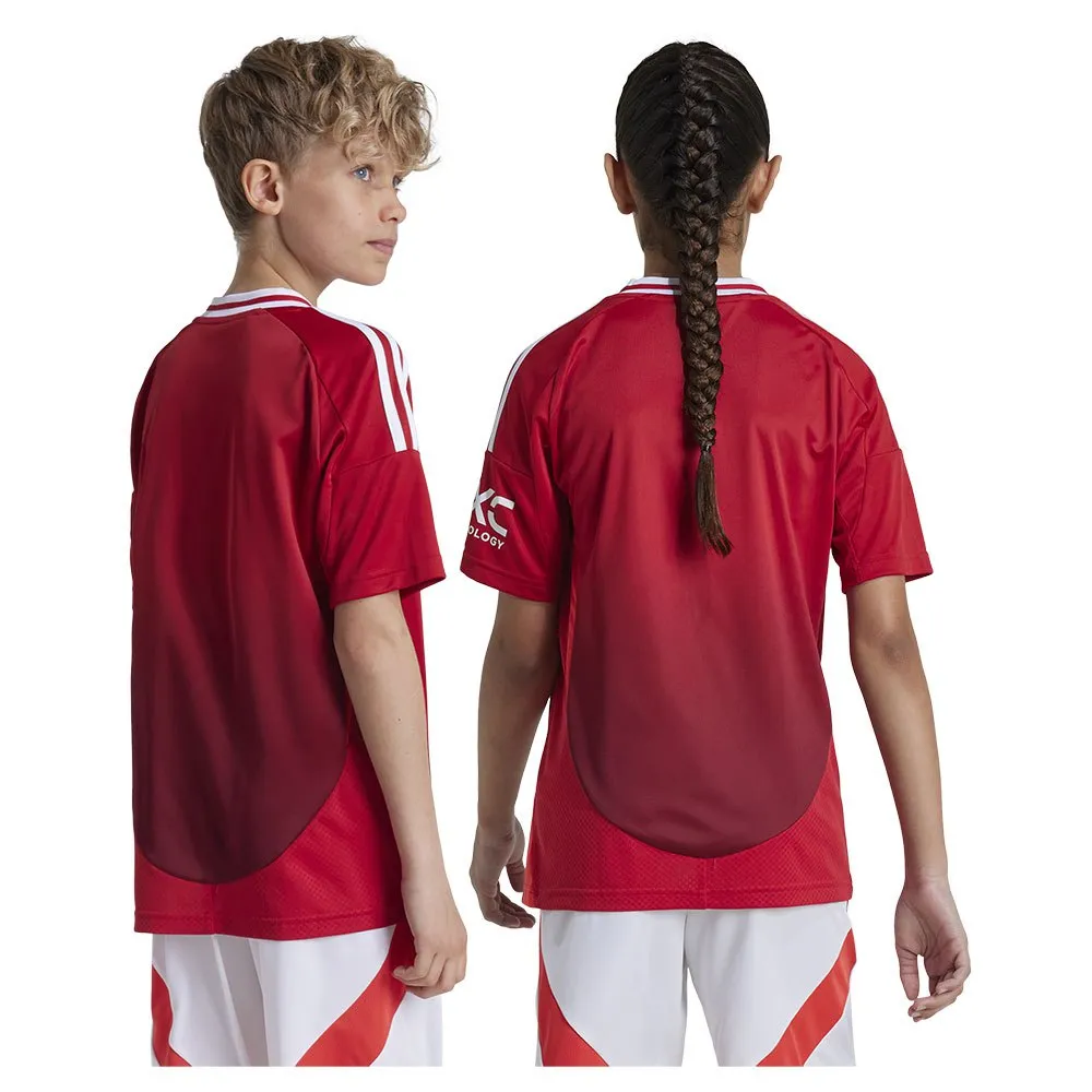 adidas Manchester United 24/25 Heim Junior-Kurzarm-T-Shirt