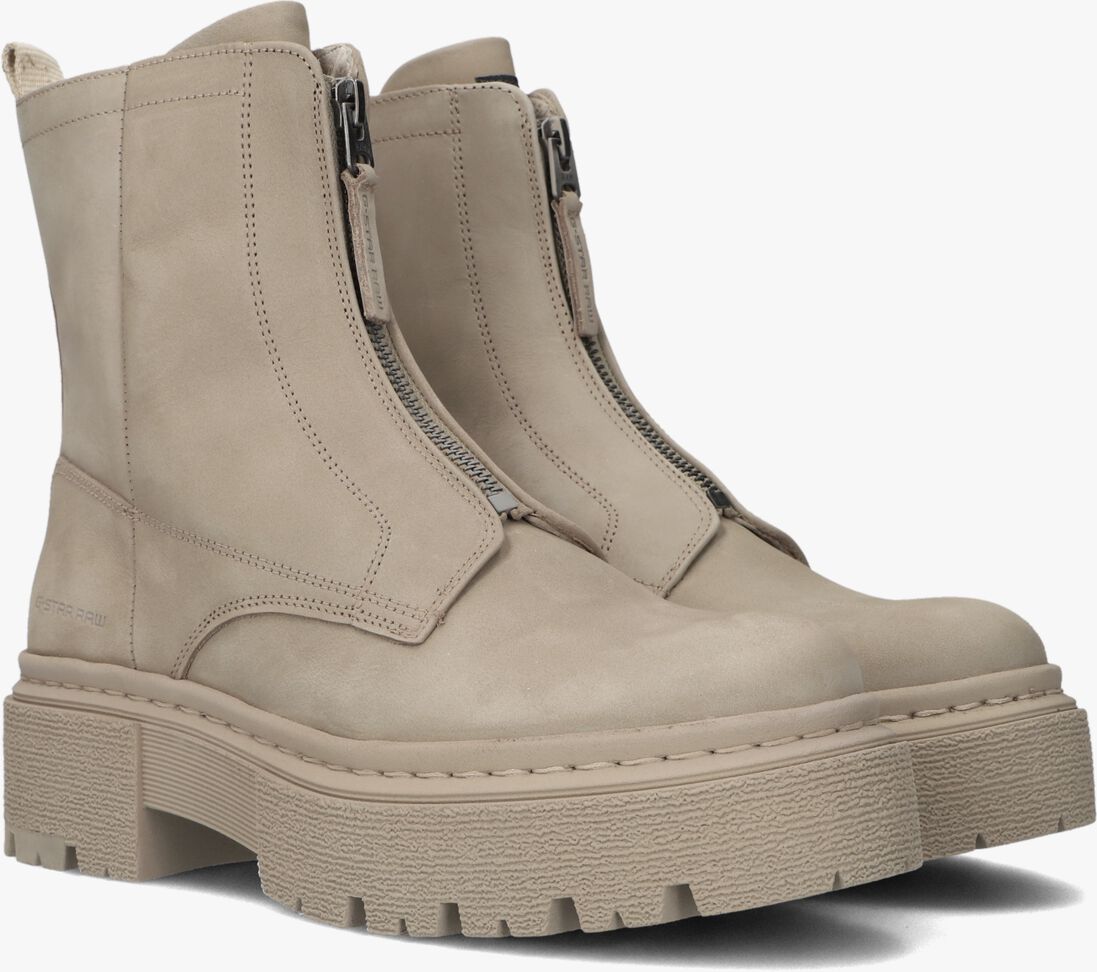 G-STAR RAW beige g-star raw enkelboots kafey pfm hgh zip w