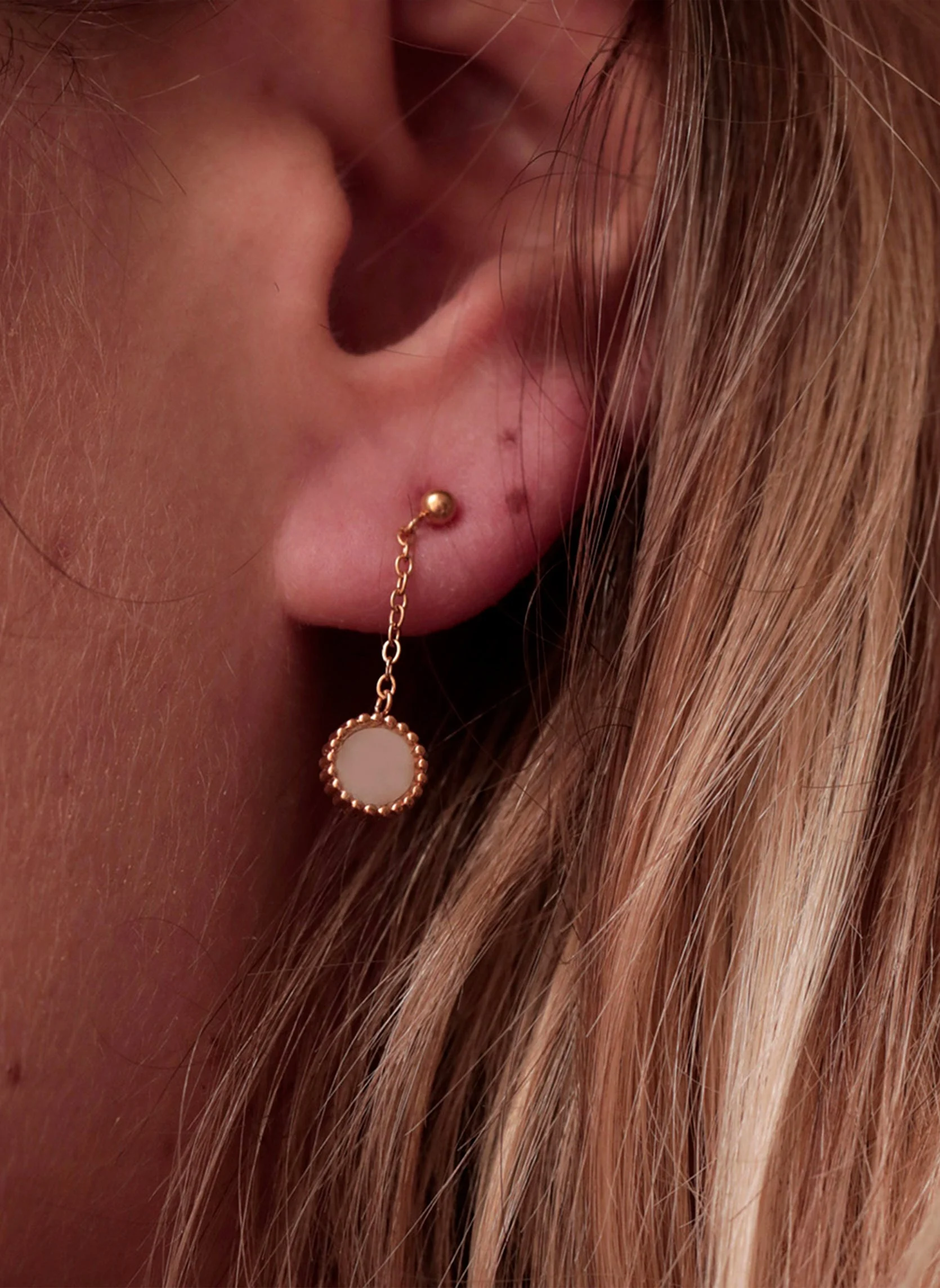 HORA - Boucles pendantes d'oreilles hora | Vert