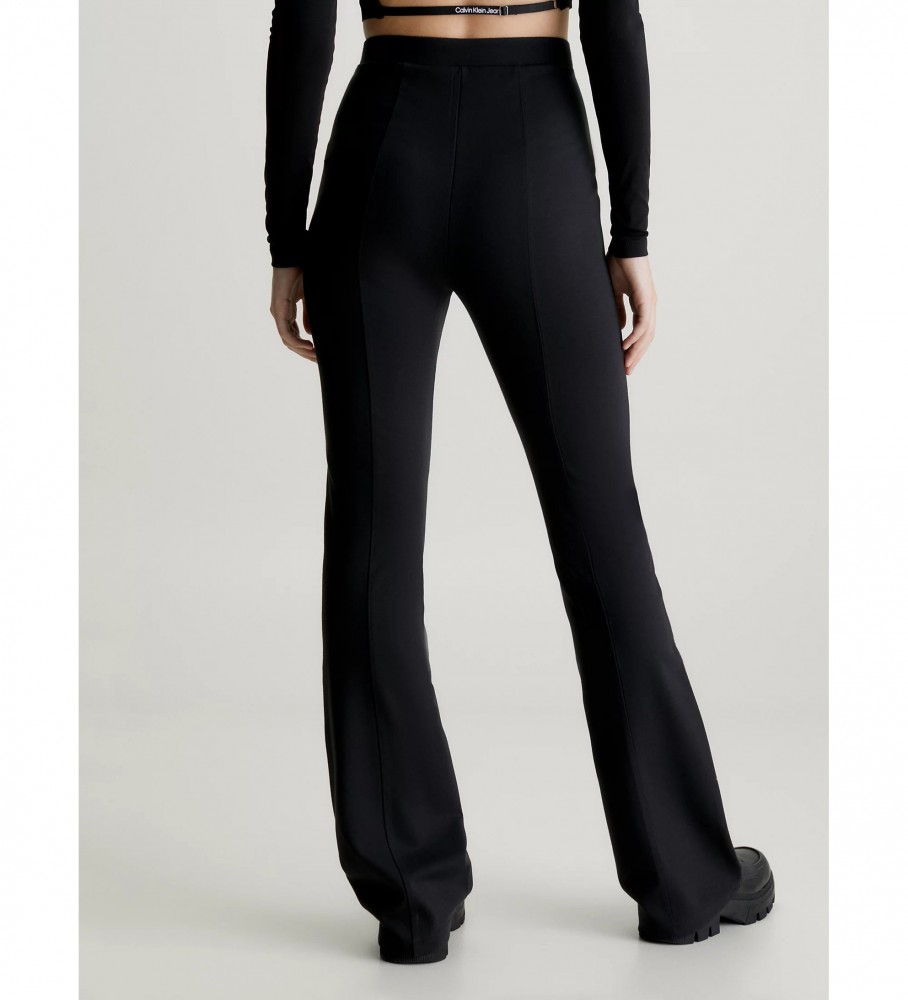 Calça legging preta Milano flare da Calvin Klein Jeans