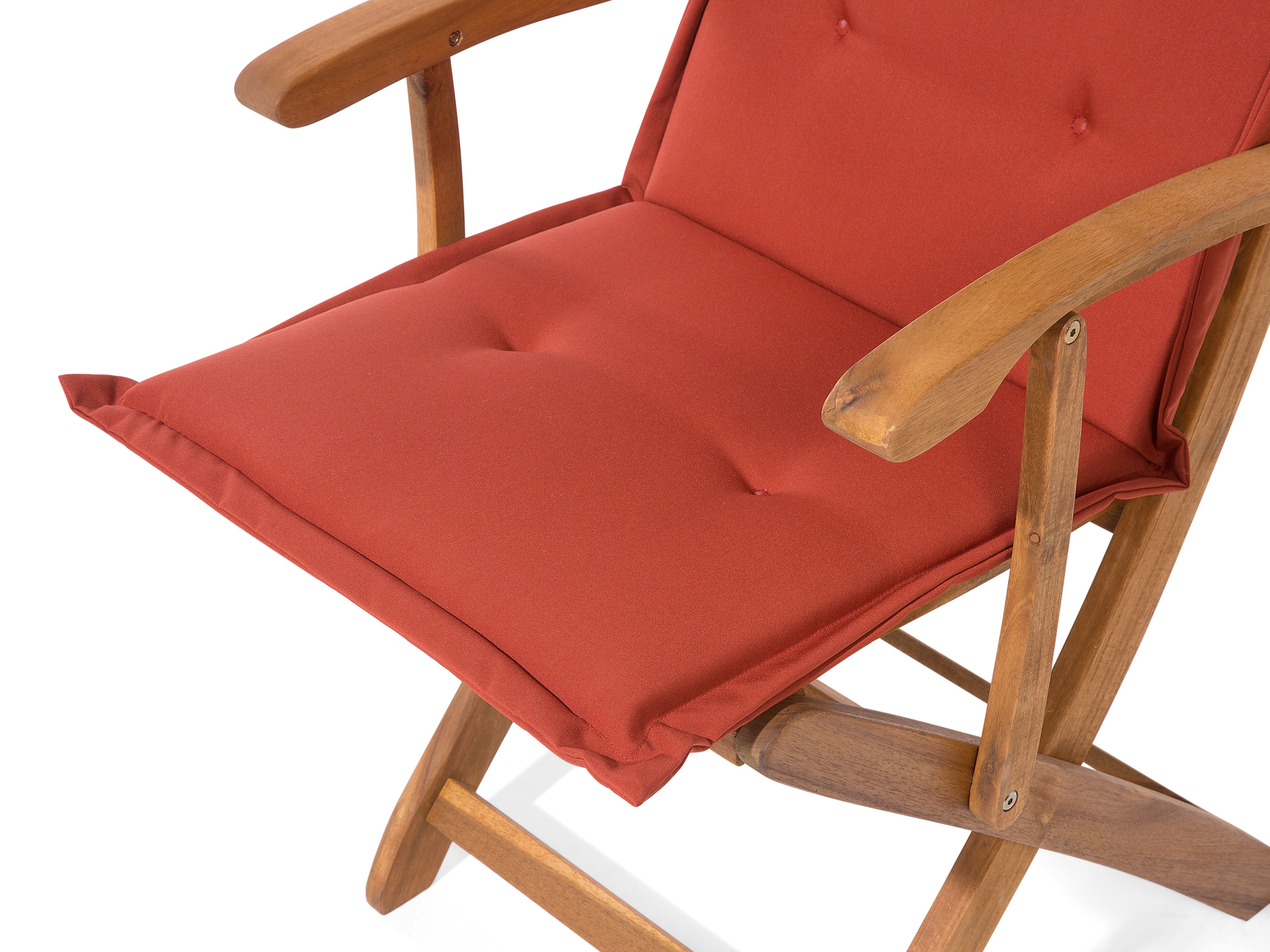 Tuinset 8-zits MAUI met parasol Acaciahout Donkerrood