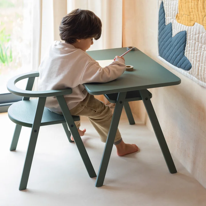 Nobodinoz - Growing Green Kinderstuhl, Eiche natur