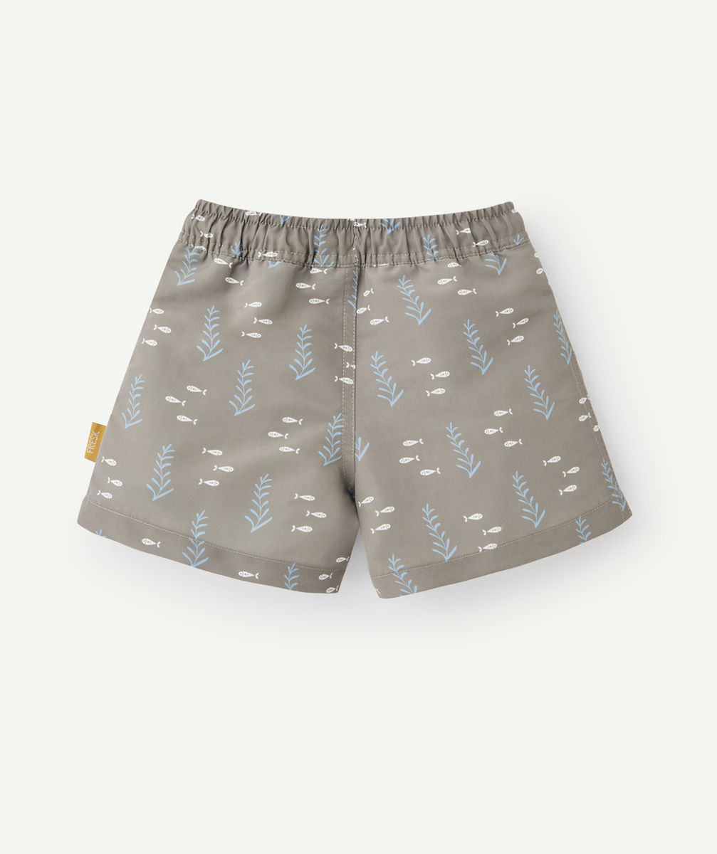 FRESKSHORT DE BAIN ANTI UV GARÇON OCEAN VERT