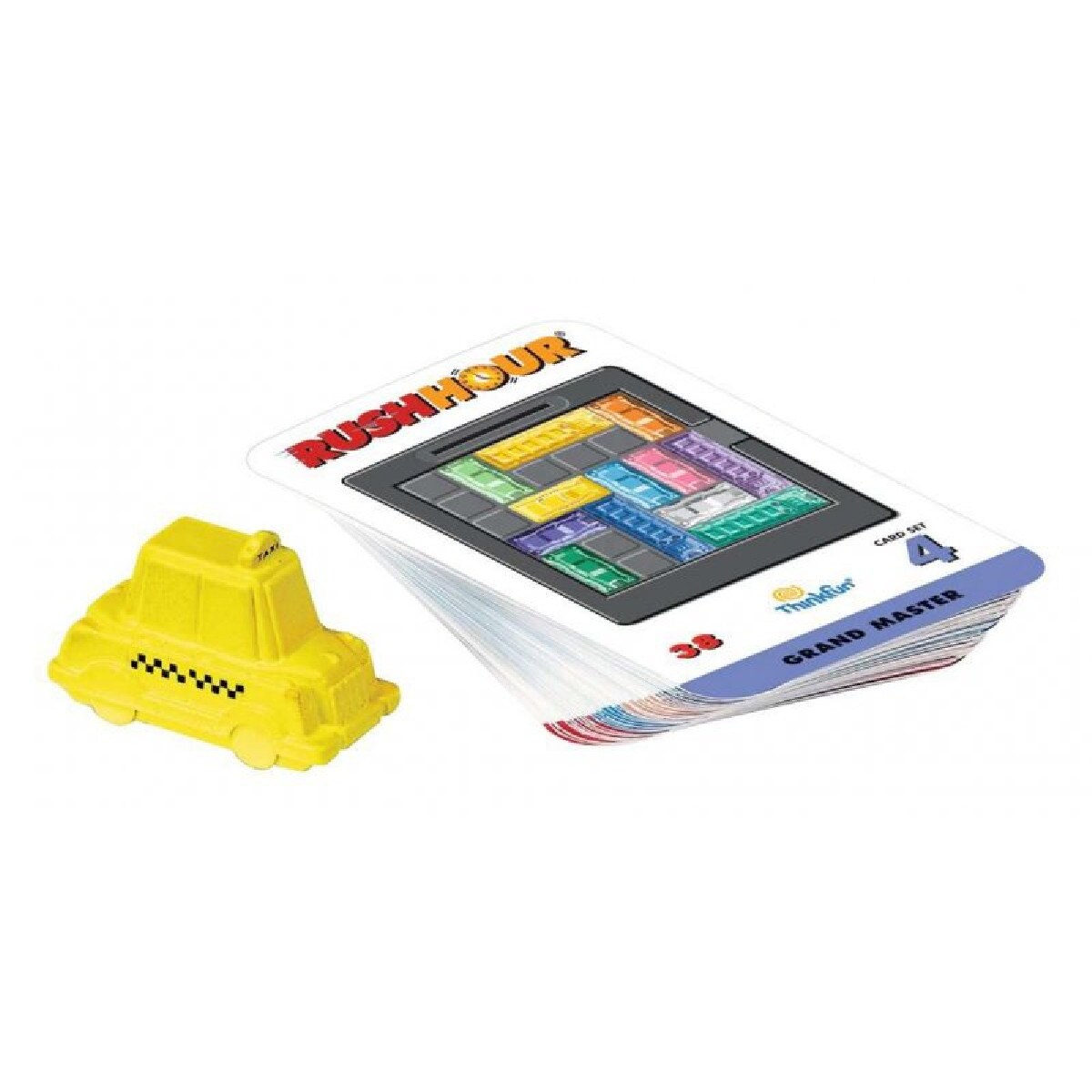 ThinkFun 76453 - Spiele-Erweiterung - Rush Hour 4 Add-on pack Erweiterung 40 neue Aufgaben