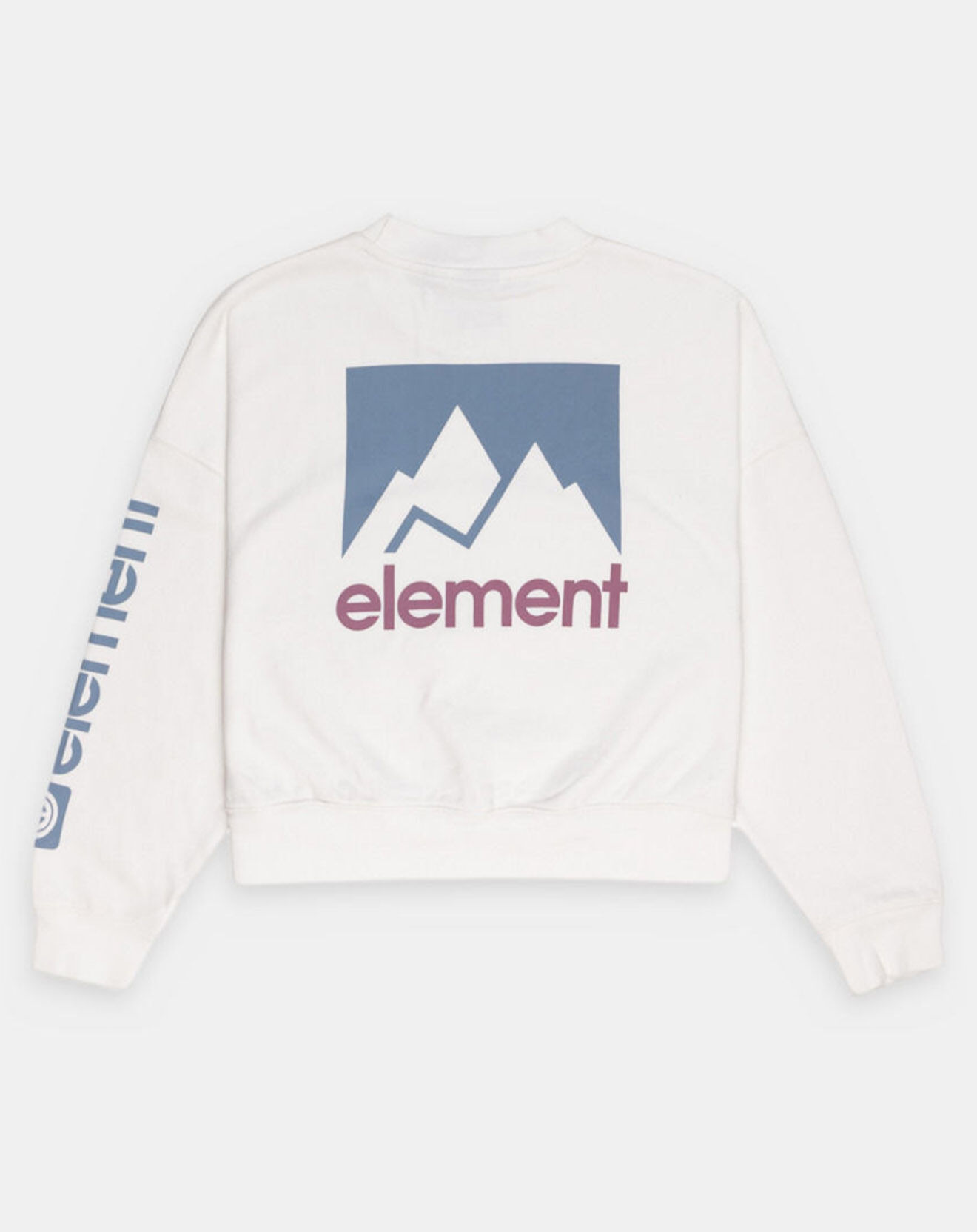 Element Sweat gros logo blanc