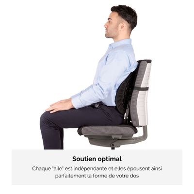 Fellowes - Support dorsal Angel - noir