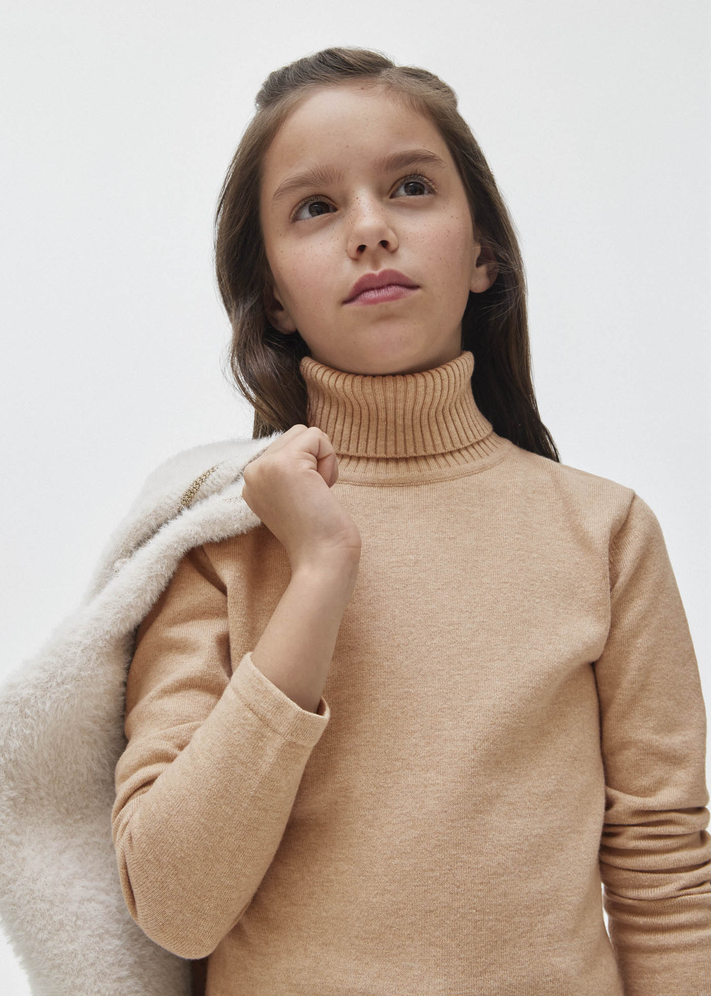 Camisa de algodão Better Cotton para meninas com estampa de cisne